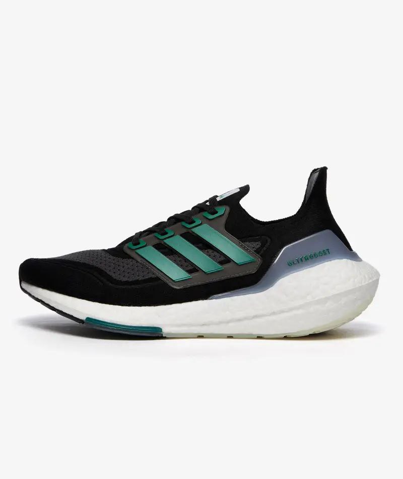 ADIDAS ULTRABOOST 21 (CORE BLACK/SUB GREEN/GREY FIVE)