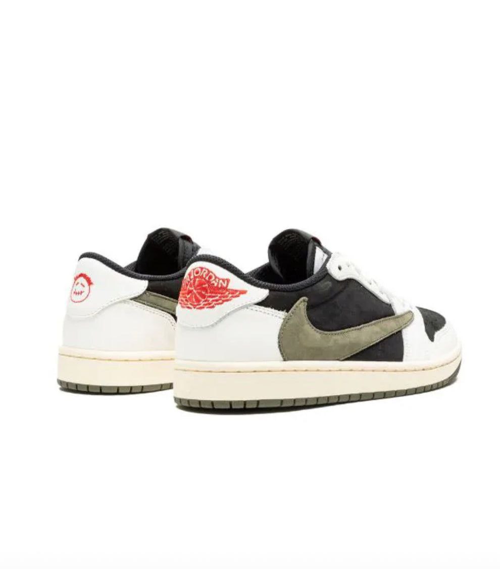 Air Jordan 1 Low X Travis Scott - Olive