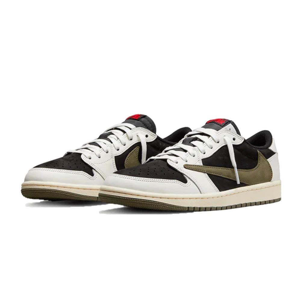 Air Jordan 1 Low X Travis Scott - Olive