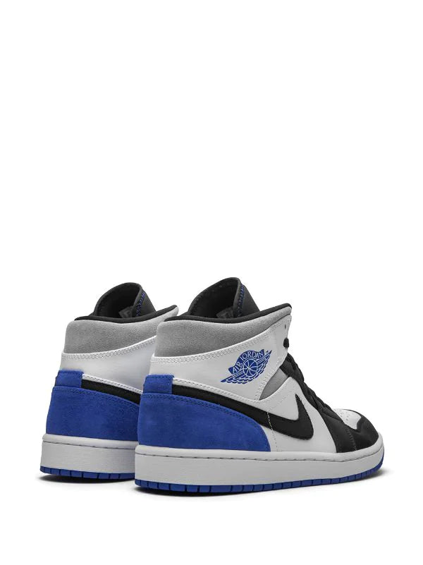 Air Jordan 1 Mid - White / Blue