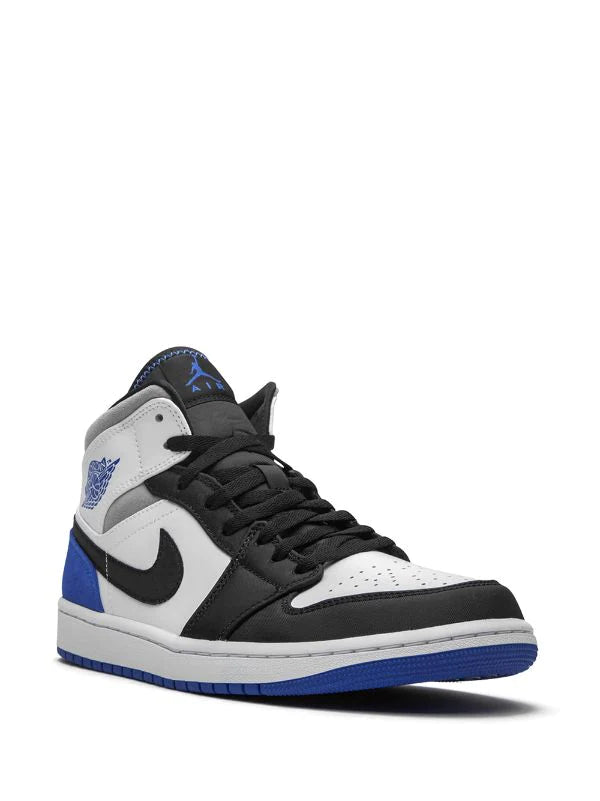 Air Jordan 1 Mid - White / Blue