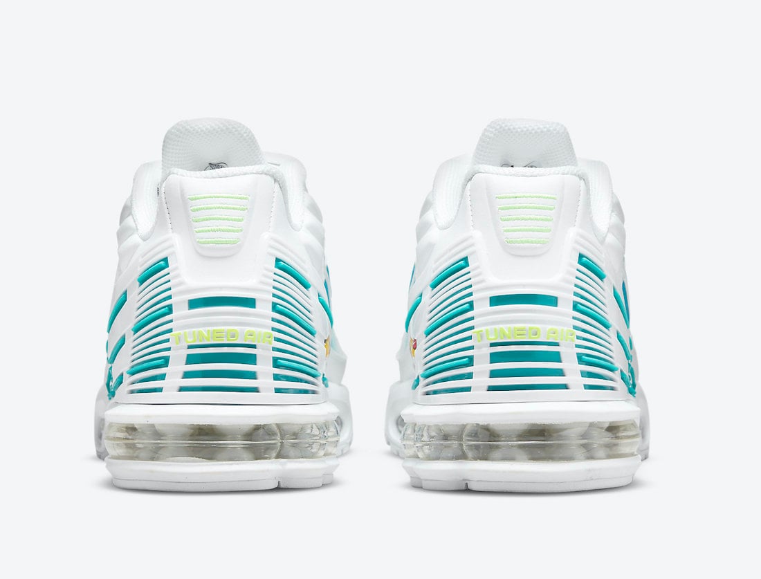 Air Max Plus 3 - White Blue Volt